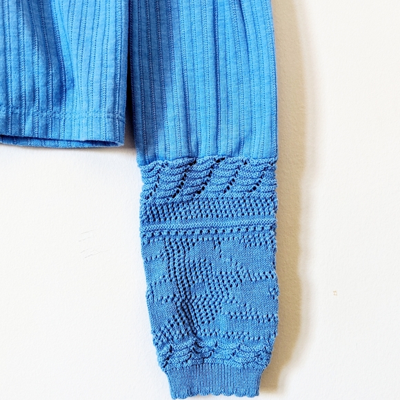 FREE PEOPLE Colette Scallop Neck Trim Knit Sweater - Picture 4 of 8